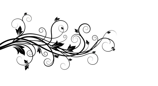 Nature-Inspired Graphic Delicate Intertwined Vine Pattern Silhouette Art..jpeg
