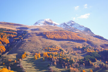 LES DEUX ALPES en automne