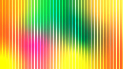 Vibrant abstract background with vertical rainbow colored stripes and subtle light effects