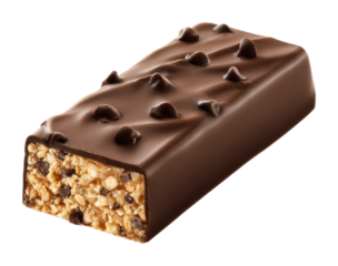 Chocolate candy bar delight snack shop food isolated on transparent background