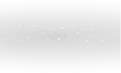 Golden magical light dust glow