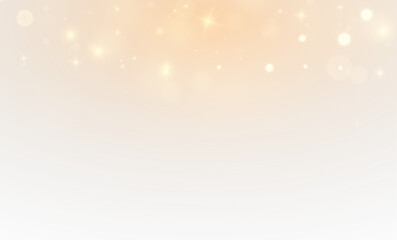 Golden glowing festive christmas glitter flash dust fantasy light effect isolated holiday luxury illustration.
