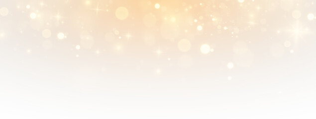 Luxury golden glittering glow flash festive fantasy christmas light dust isolated holiday illustration line.  © ALLA