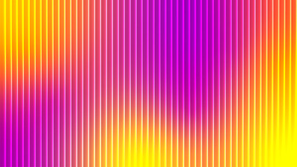 Vibrant vertical stripes of yellow pink and purple gradient abstract background pattern
