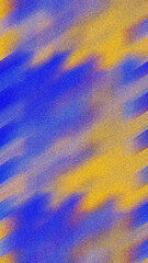 Abstract Blue and Orange Grainy Background, Vertical Gradient Texture Effect