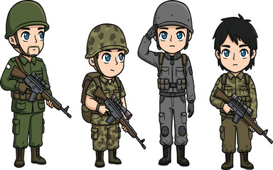 Fototapeta premium Cute Cartoon Girl in Kimono Doing High Kick Vector, Representing Martial Arts, Karate, Taekwondo, Self-Defense, Fitness, and Children's Sports Education.