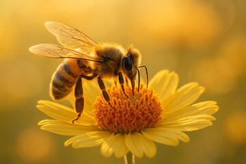 bee on a flower