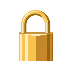 Padlock security vector illustration isolated