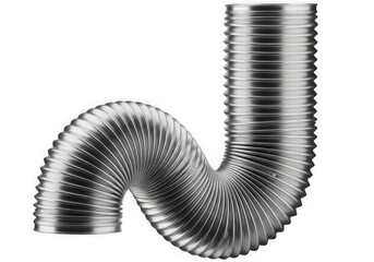 Flexible aluminum ventilation duct for air conditioning