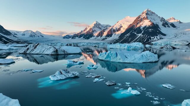 A majestic mountain range stretching across the panoramic frame, capturing the essence of a pristine wilderness, inviting viewers to step into the untouched beauty of nature.