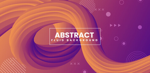 Colorful smooth curve fluid gradient abstract vector background. Glossy magic ribbon effects background design for invitations, children's collage designs, creative apps and modern visual branding. 