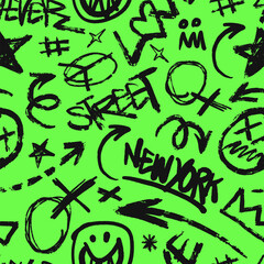 Grunge street art design