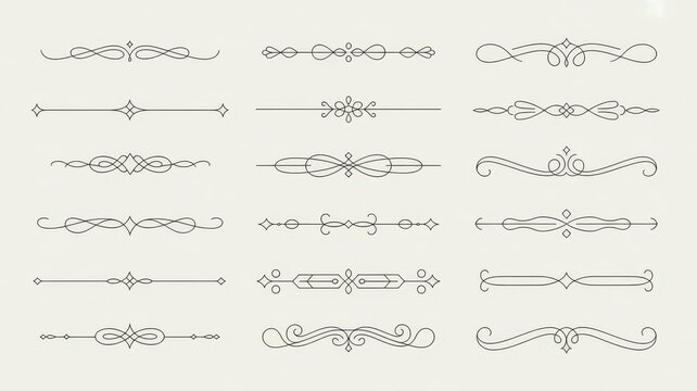 Page Calligraphy Dividers Images – Browse 38,042 Stock Photos, Vectors ...