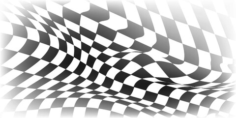 Black and white checkered pattern, Checkerboard seamless pattern