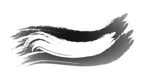 paintbrush strokes background banner element illustration