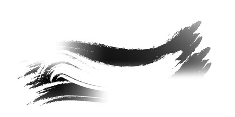 paintbrush strokes background banner element illustration