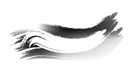 paintbrush strokes background banner element illustration