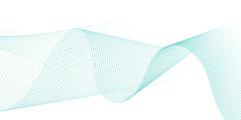 Dynamic minimal smoke sound line. Energy abstract smooth colorful gradient frequency isolated element creative blend. Science tech swirls with thin twisted connected vibration simple grid.	