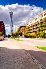 Vertical Photo Colorful Apartment Buildings