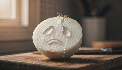Crying Onion Kitchen cutting board