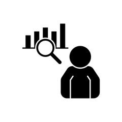 Icon a Analysis, isolated against a clean background.