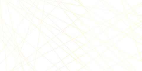 Abstract gold lines on transparent background. random chaotic lines abstract geometric patterns of modern design. geometric design created using light colorful digital net web line technology.