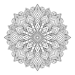 round lace ornament