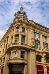 Fototapeta premium Dans les rues de Bordeaux en France