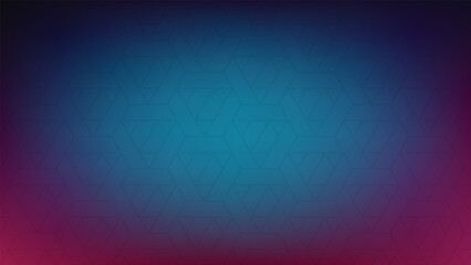Dark Blue and Purple Gradient with Geometric Hexagonal Pattern