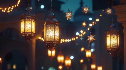 holiday celebration lights with beautiful colors