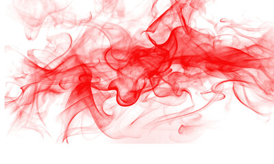 Abstract red painted splash on black background design