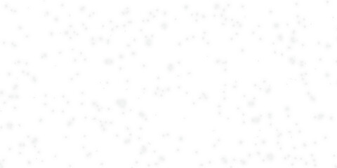 Vector Christmas seamless realistic falling snow or snowflakes pattern. White snowflakes falling on transparent background.
