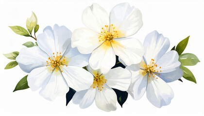 bouquet of white flowers