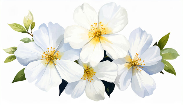 bouquet of white flowers