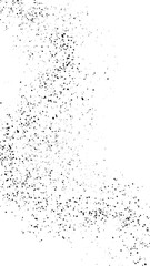 Obraz premium Black particles on white background 