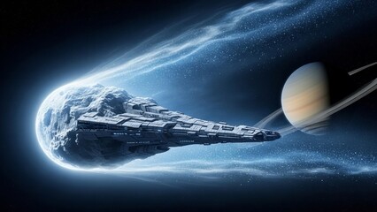 3I/ATLAS　彗星　土星