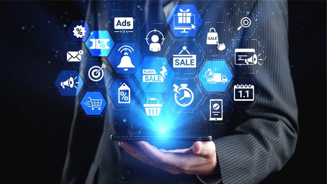 Flash sale icons show ecommerce, flash sale discount, and digital promotion. Flash sale drives customer shopping, flash sale marketing, and conversion growth. Gist