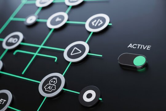 Active artificial intelligence, coding, and automation process