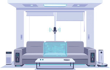 AI-Controlled Living Room