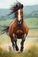 Running Horse