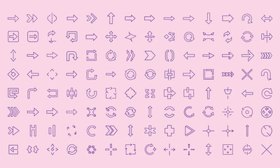 Minimal UI Interface Icons Vector Set