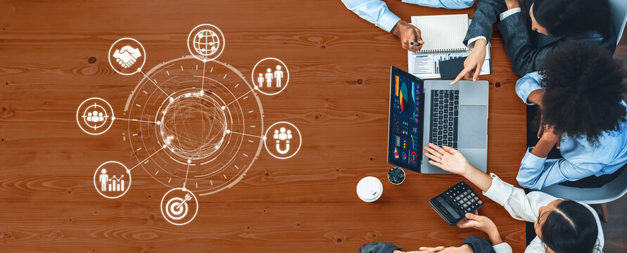 Concept of target group strategy optimizes digital marketing. This approach focuses on specific target group demographics, enhancing campaigns for effective reach and engagement. Entice