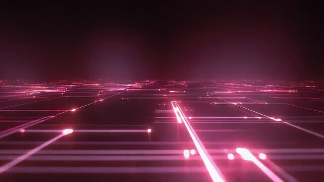 Digital network connecting data streams in abstract future