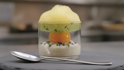 Modern Molecular Dessert | Deconstructed Fruit Parfait | Fine Dining Presentation

