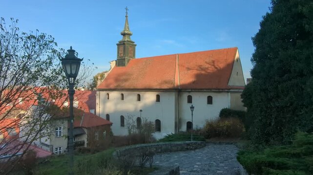 Church of Saint George (Crkva Svetog Jurja) in Petrovaradin. Novi Sad, Serbia.