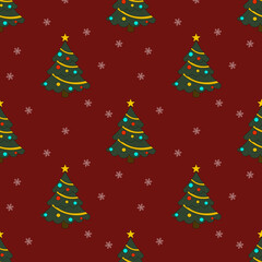 Christmas seamless pattern 300 dpi