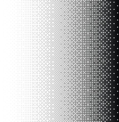 Abstract diagonal gradient halftone pattern A gradiant of black and white dots creating a textured abstract background with varying Pixelated wave shadow texture. Abstract halftone gradation pattern 