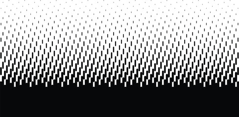 Abstract diagonal gradient halftone pattern A gradiant of black and white dots creating a textured abstract background with varying Pixelated wave shadow texture. Abstract halftone gradation pattern 
