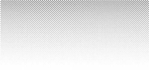 Abstract diagonal gradient halftone pattern A gradiant of black and white dots creating a textured abstract background with varying Pixelated wave shadow texture. Abstract halftone gradation pattern 