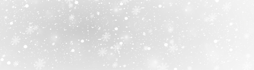 PNG winter overlay with soft snow and glowing snowflakes on a transparent background, frosty sparkle light effect for holiday designs
